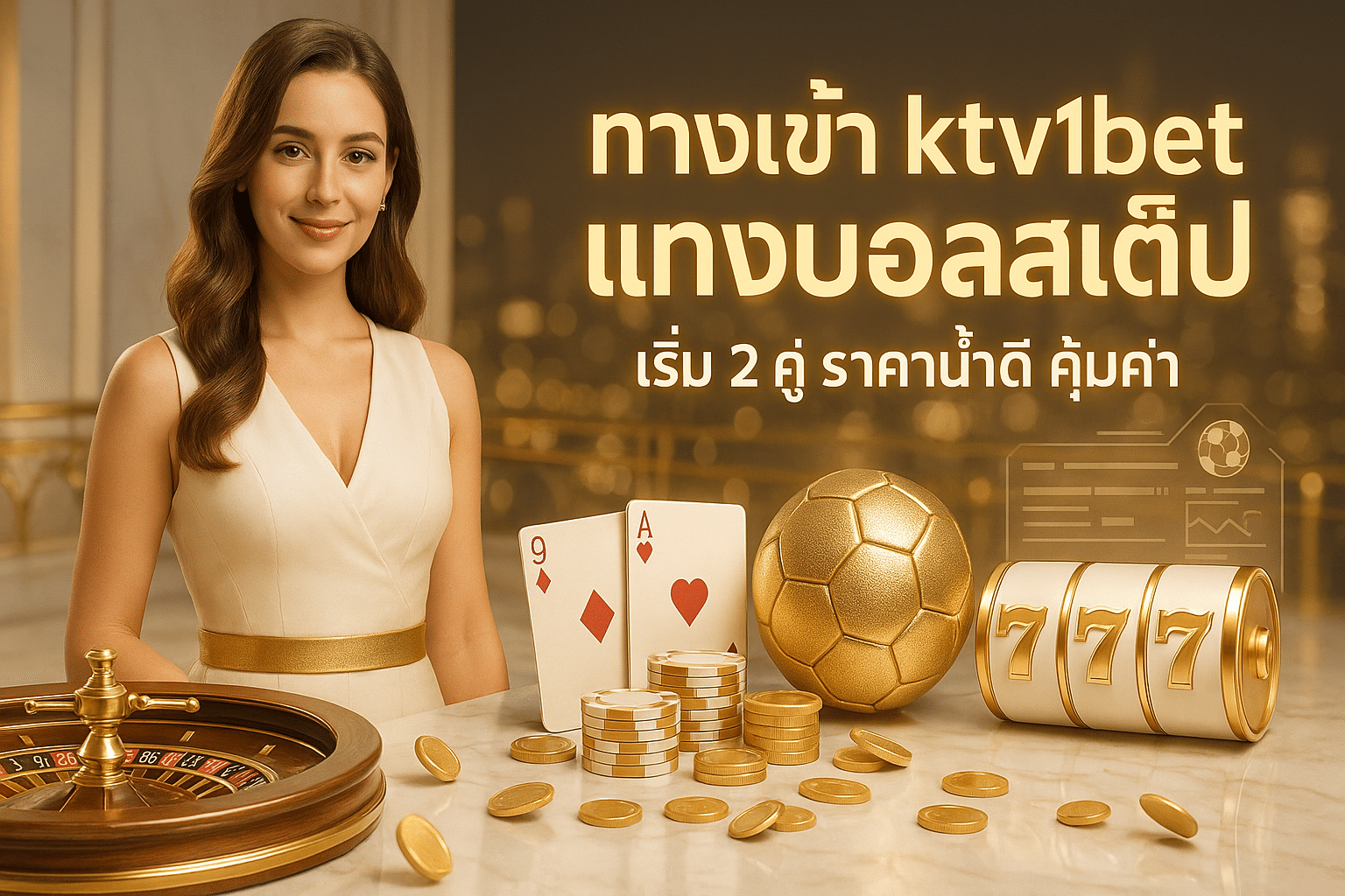 ทางเข้า ktv1bet แทงบอลสเต็ป