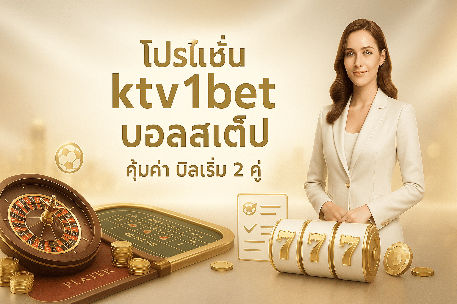 โปรโมชั่น ktv1bet บอลสเต็ป